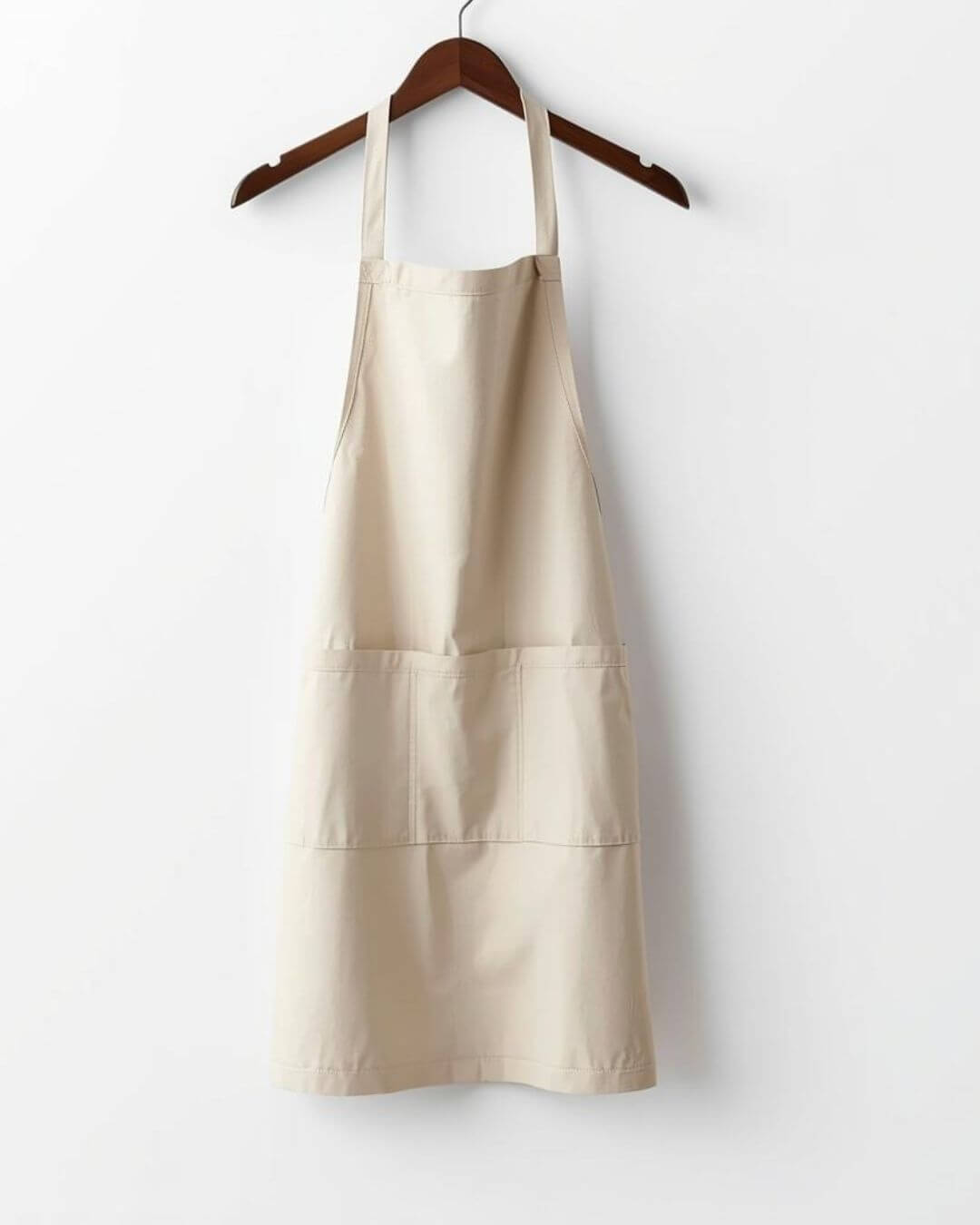 Classic Beige Kitchen Apron