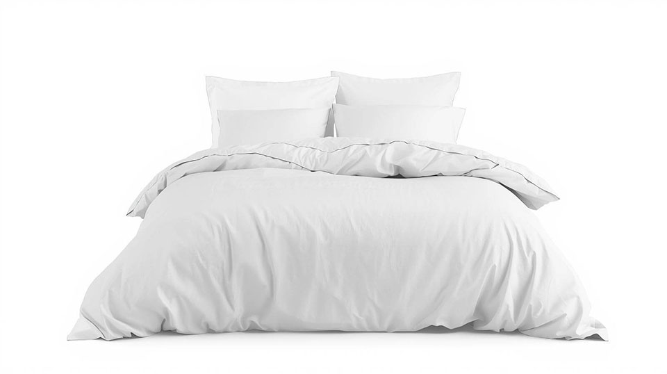 Premium White Bed Linen Set 1