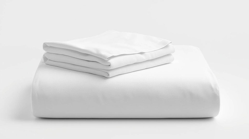 Premium White Bed Linen Set