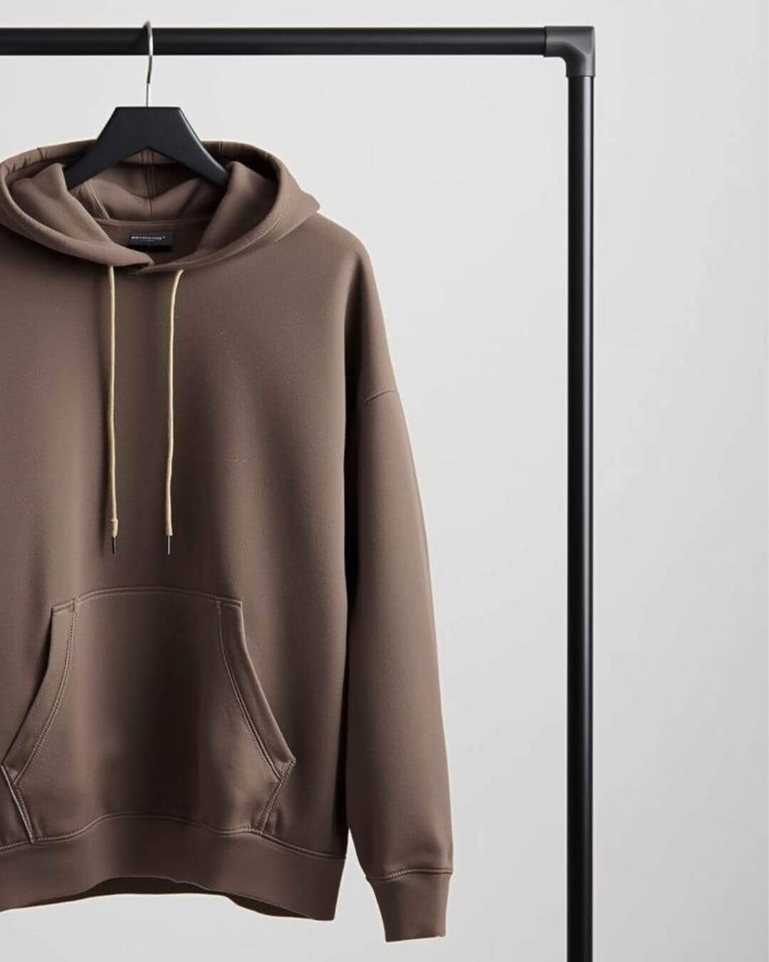 Brown Hooded Sweatshirt